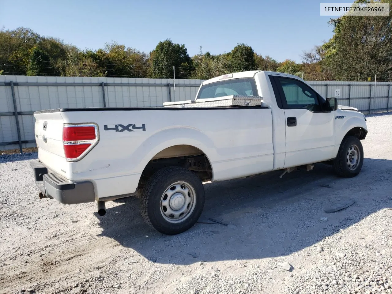 2013 Ford F150 VIN: 1FTNF1EF7DKF26966 Lot: 75799354