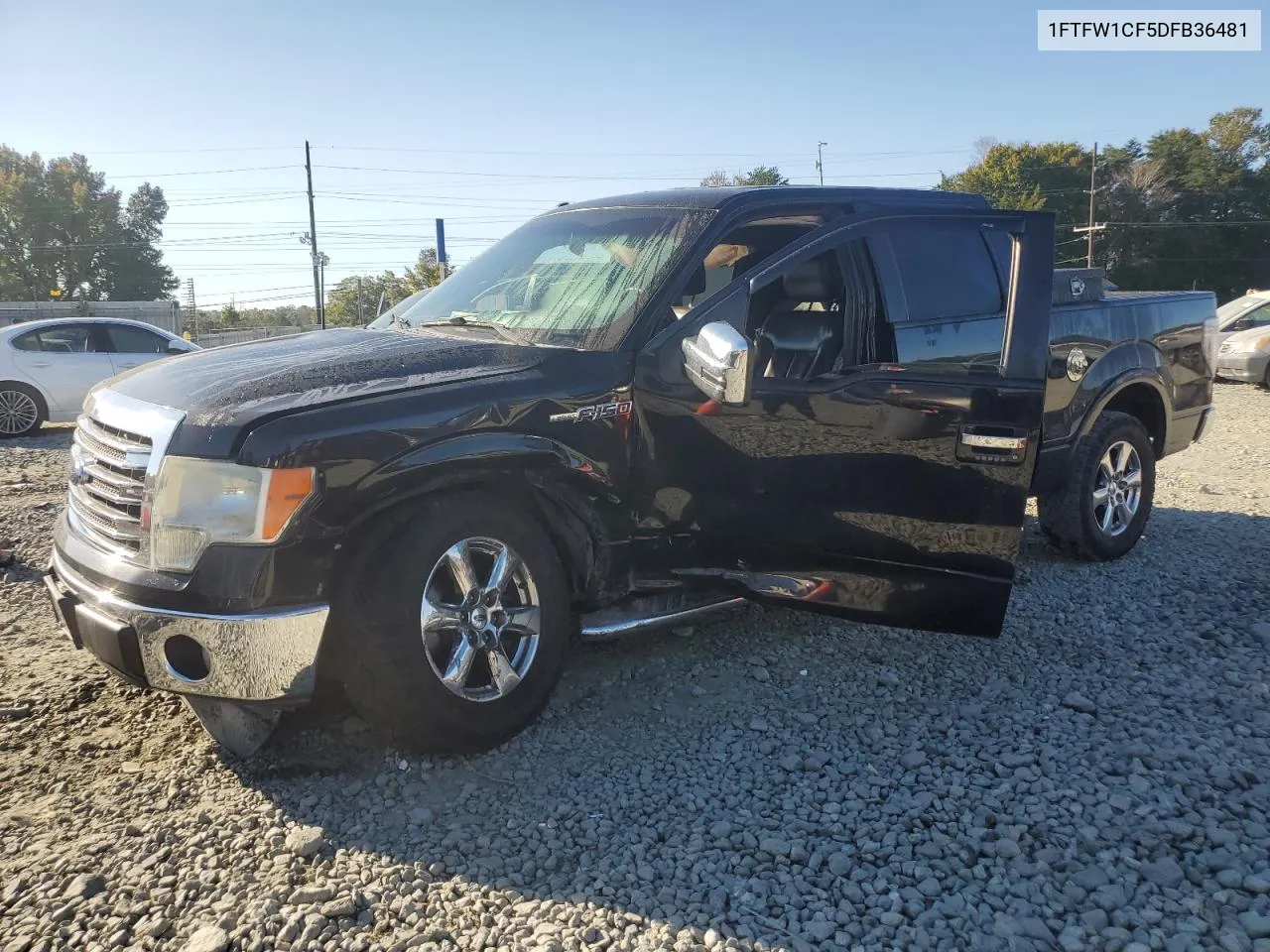 2013 Ford F150 Supercrew VIN: 1FTFW1CF5DFB36481 Lot: 75806814