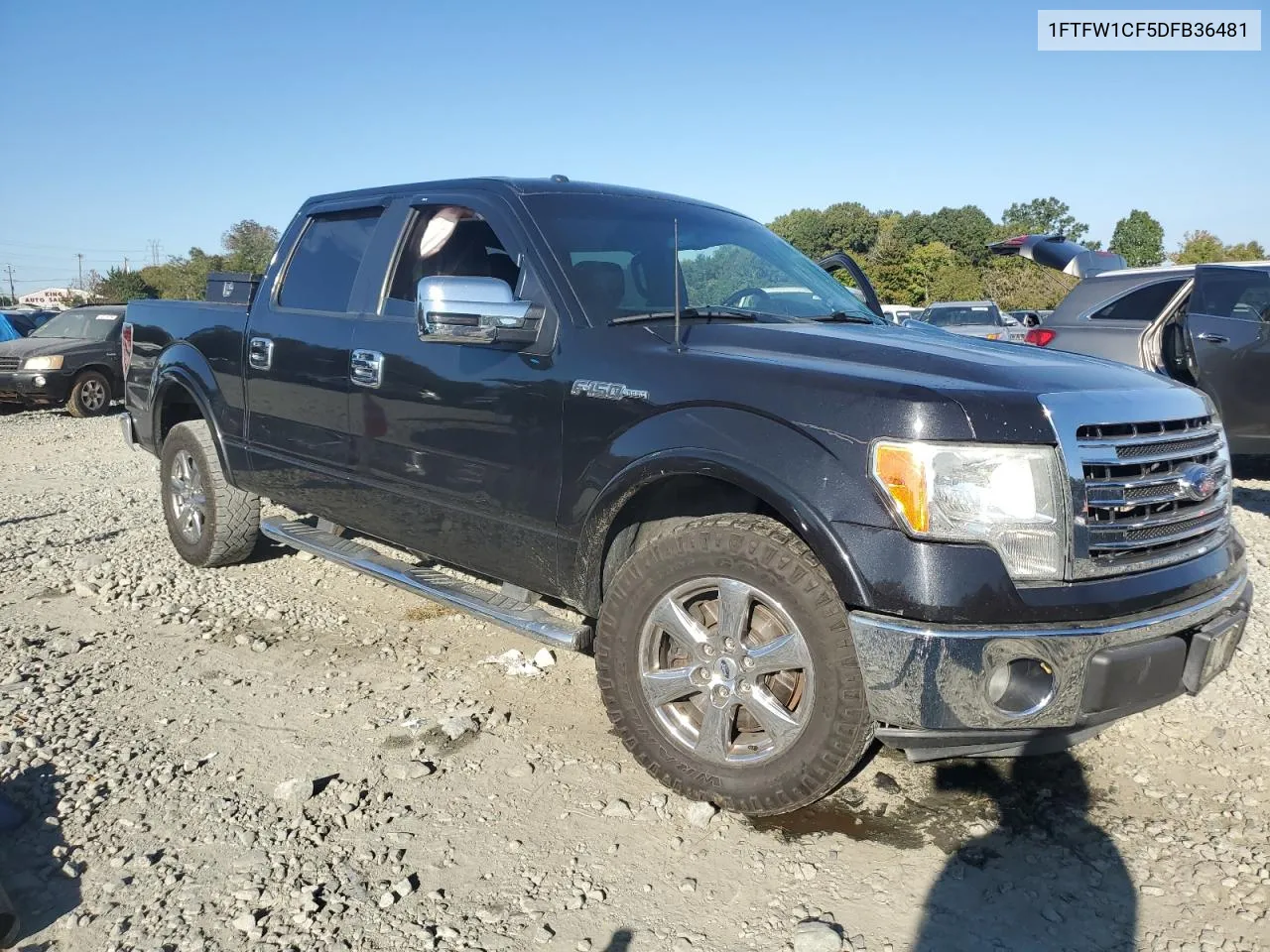 2013 Ford F150 Supercrew VIN: 1FTFW1CF5DFB36481 Lot: 75806814