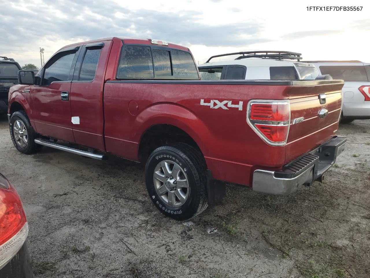 2013 Ford F150 Super Cab VIN: 1FTFX1EF7DFB35567 Lot: 75900134