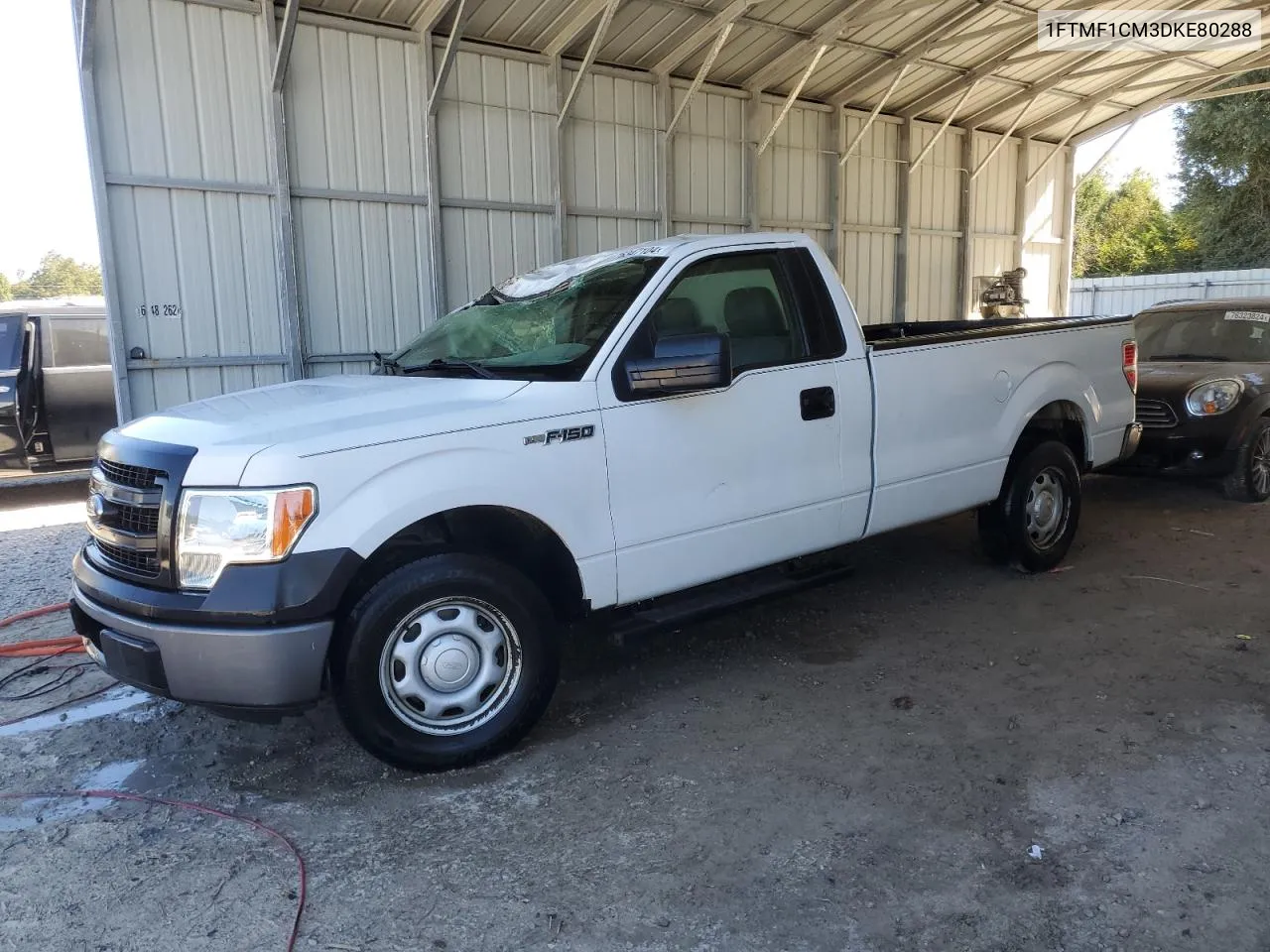 2013 Ford F150 VIN: 1FTMF1CM3DKE80288 Lot: 76347104