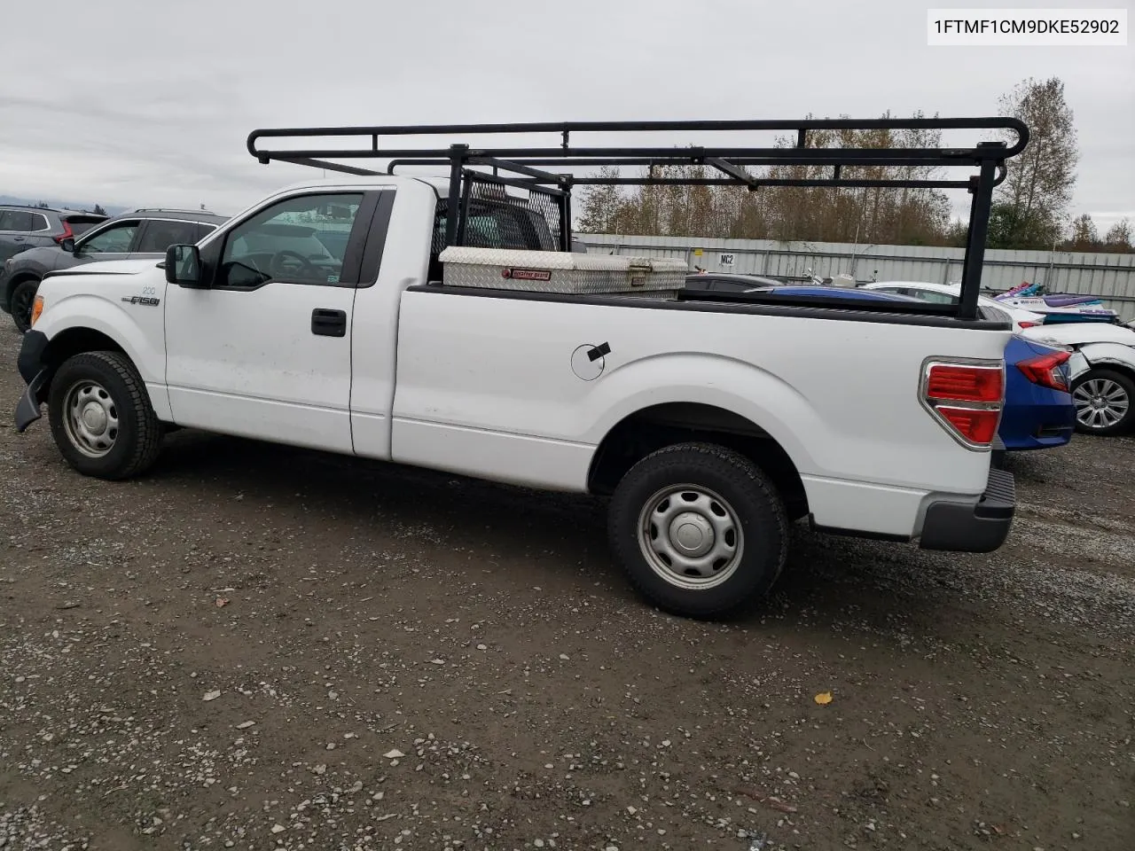 2013 Ford F150 VIN: 1FTMF1CM9DKE52902 Lot: 76373814