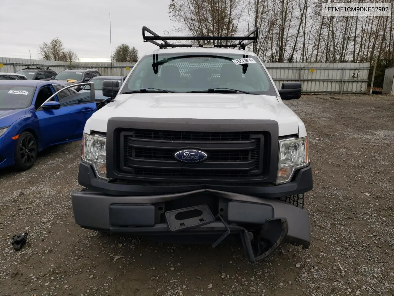 2013 Ford F150 VIN: 1FTMF1CM9DKE52902 Lot: 76373814