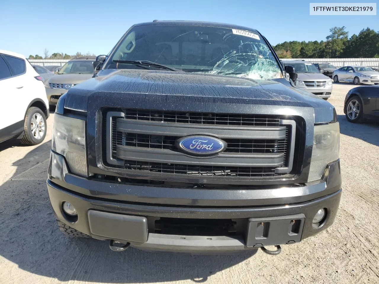 2013 Ford F150 Supercrew VIN: 1FTFW1ET3DKE21979 Lot: 76595654