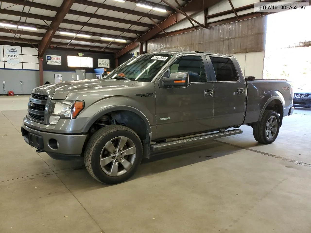 2013 Ford F150 Supercrew VIN: 1FTFW1ET0DFA63197 Lot: 76756544