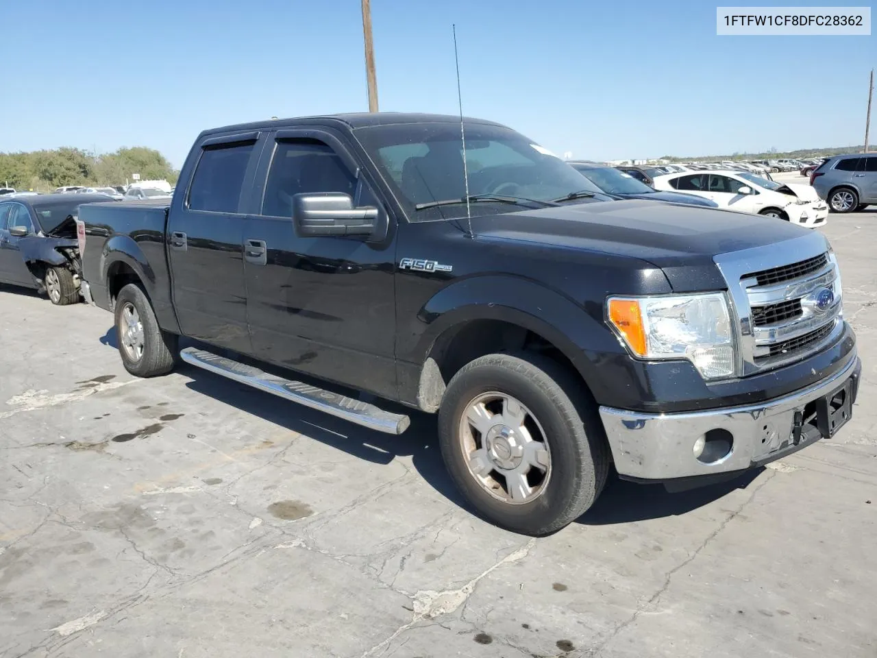 2013 Ford F150 Supercrew VIN: 1FTFW1CF8DFC28362 Lot: 76783604