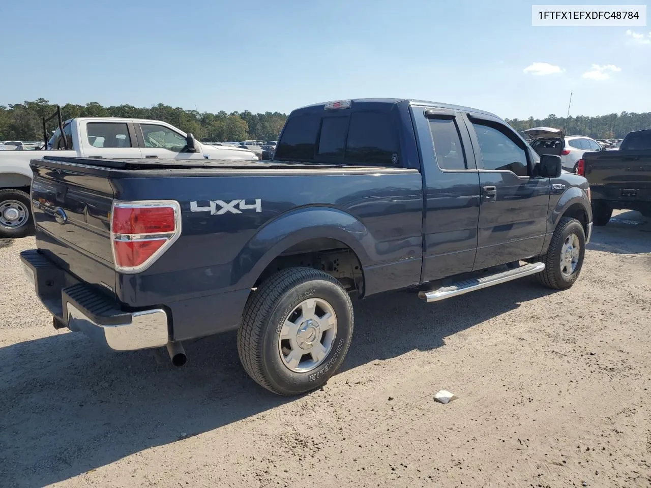 2013 Ford F150 Super Cab VIN: 1FTFX1EFXDFC48784 Lot: 77459744