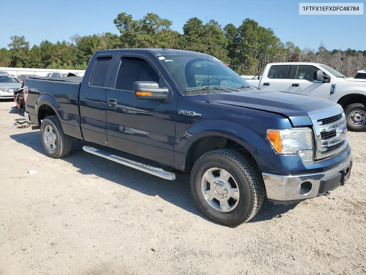 2013 Ford F150 Super Cab VIN: 1FTFX1EFXDFC48784 Lot: 77459744