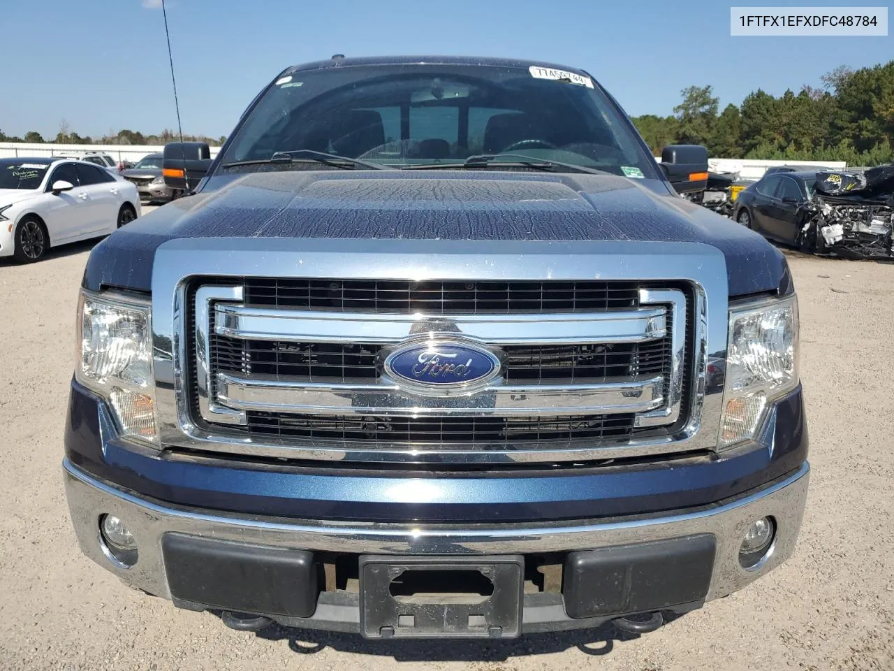 2013 Ford F150 Super Cab VIN: 1FTFX1EFXDFC48784 Lot: 77459744