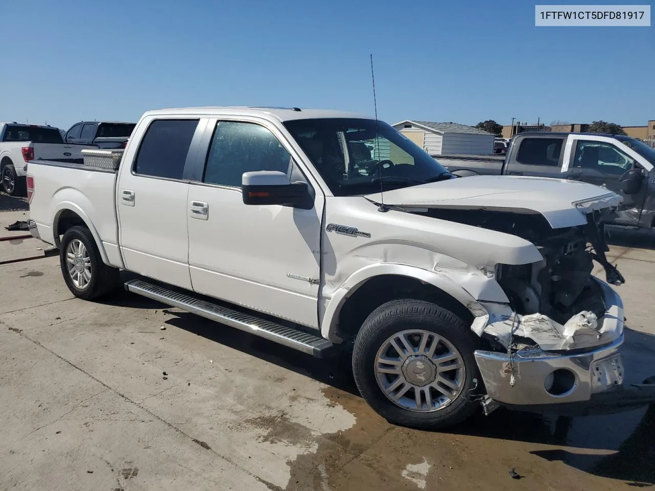 2013 Ford F150 Supercrew VIN: 1FTFW1CT5DFD81917 Lot: 77466274