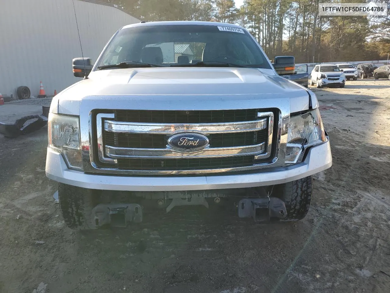 2013 Ford F150 Supercrew VIN: 1FTFW1CF5DFD64786 Lot: 77469754