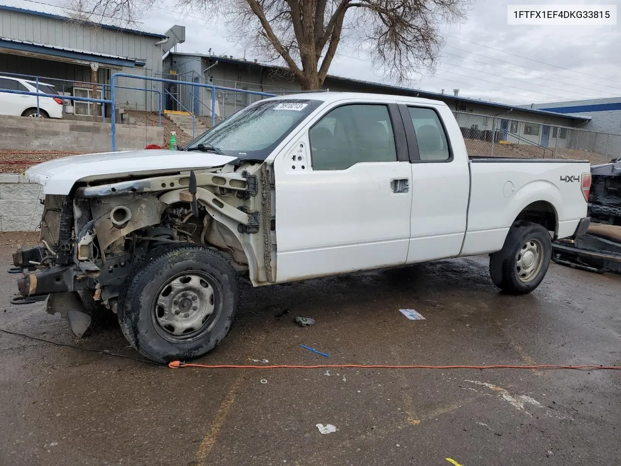 2013 Ford F150 Super Cab VIN: 1FTFX1EF4DKG33815 Lot: 77526254