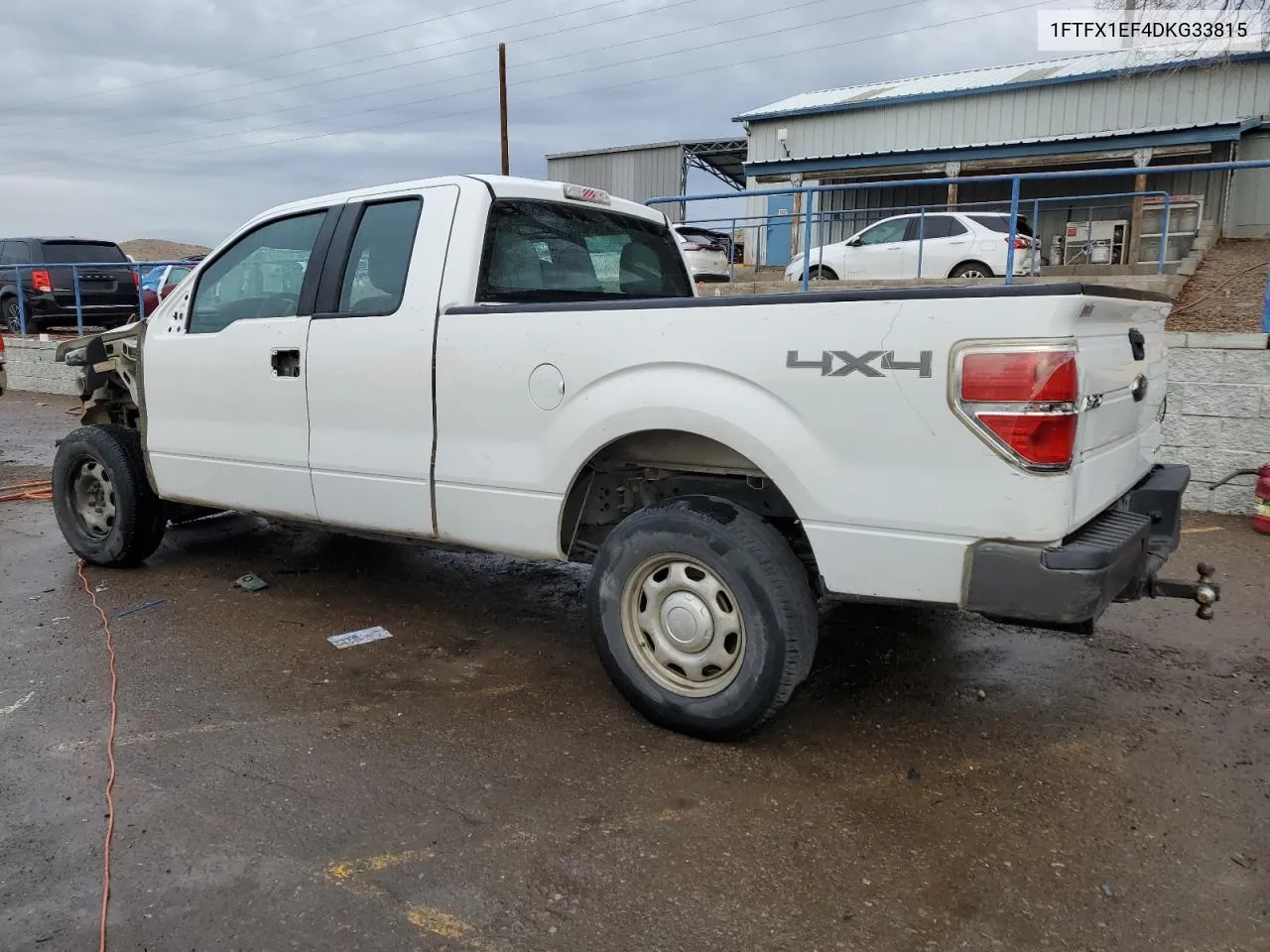 2013 Ford F150 Super Cab VIN: 1FTFX1EF4DKG33815 Lot: 77526254