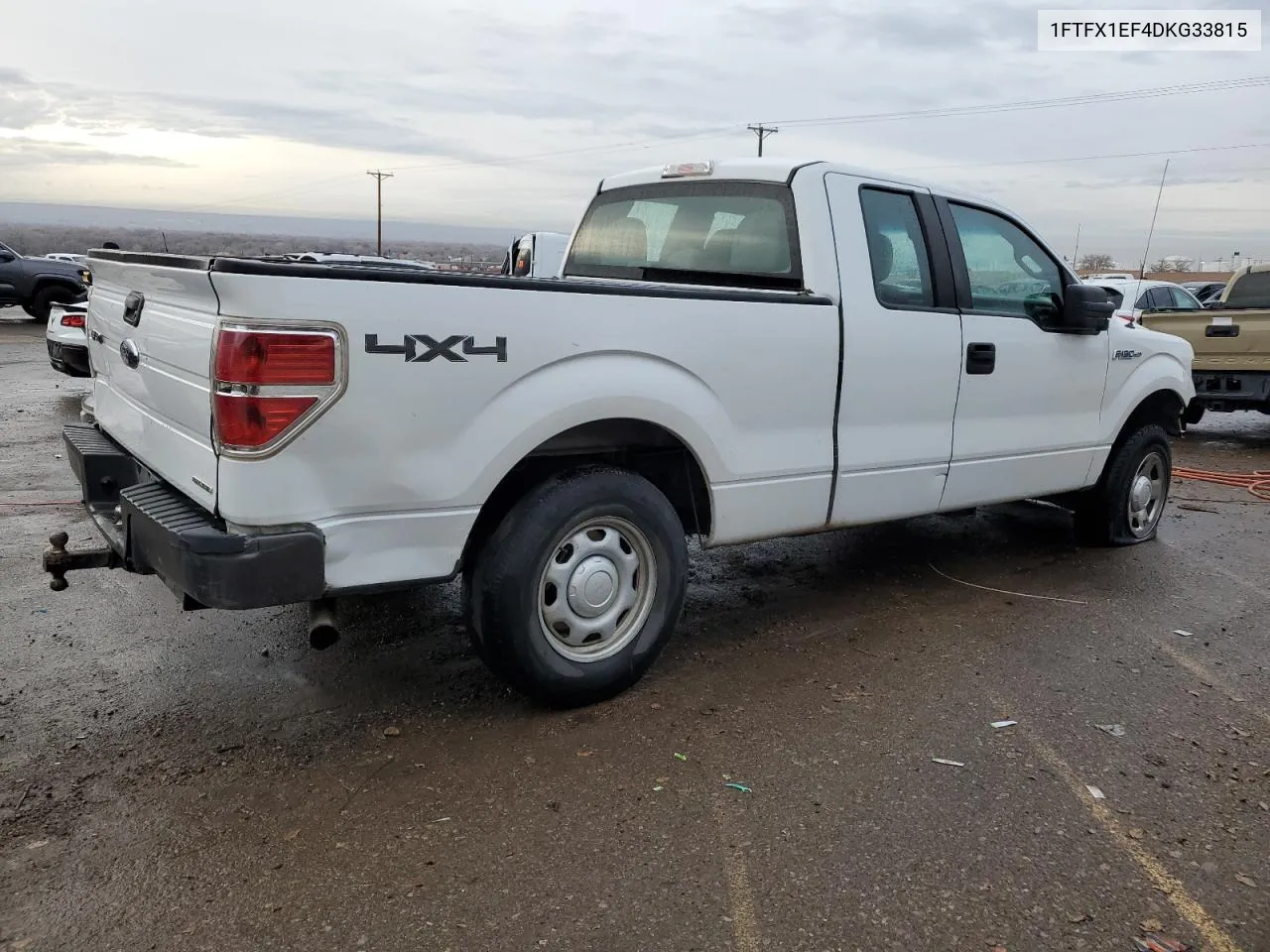 2013 Ford F150 Super Cab VIN: 1FTFX1EF4DKG33815 Lot: 77526254