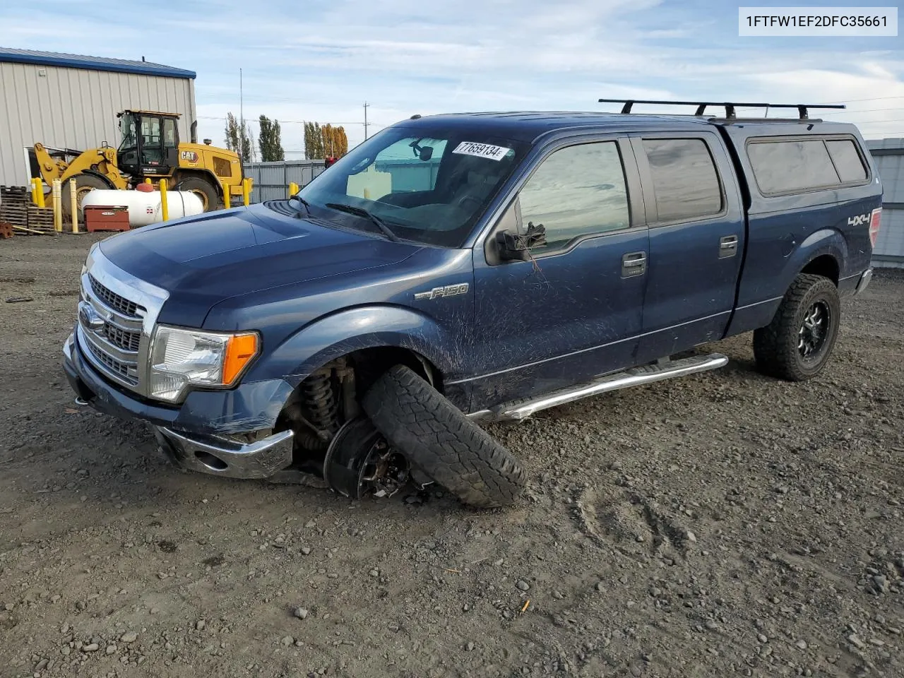 2013 Ford F150 Supercrew VIN: 1FTFW1EF2DFC35661 Lot: 77659134