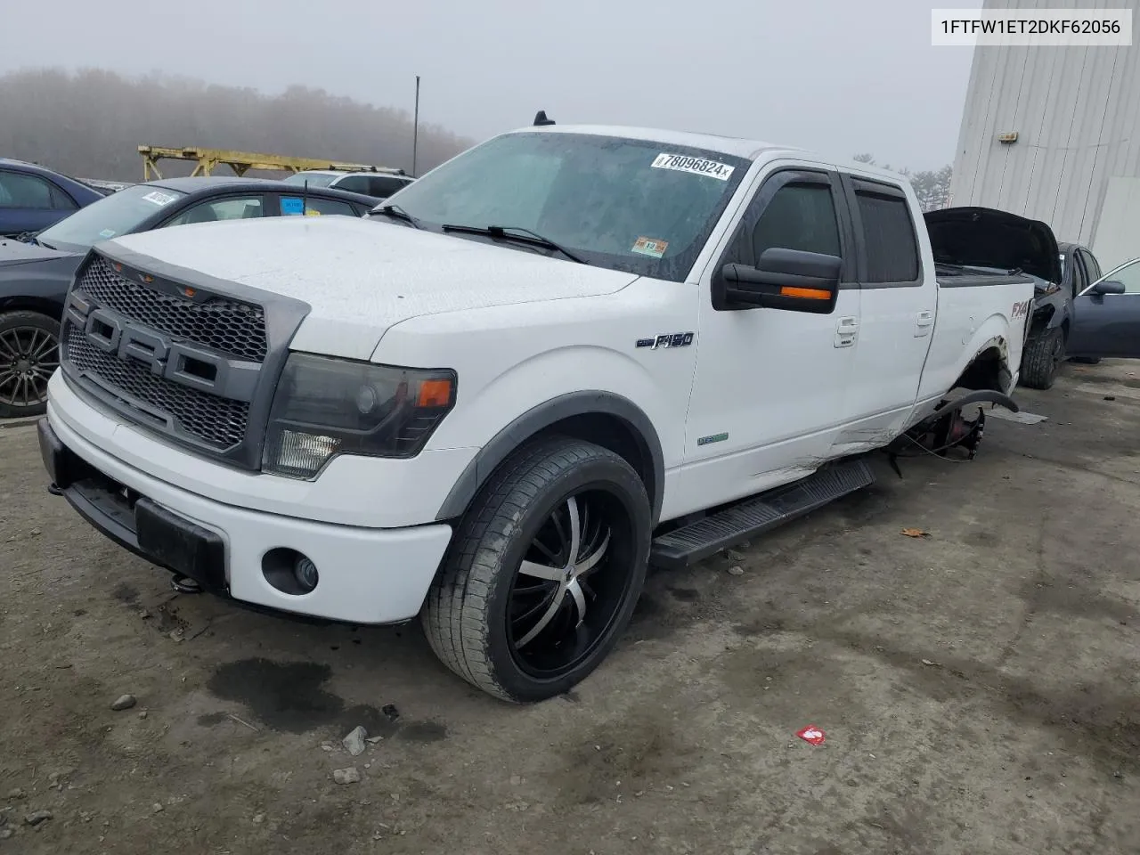 2013 Ford F150 Supercrew VIN: 1FTFW1ET2DKF62056 Lot: 78096824