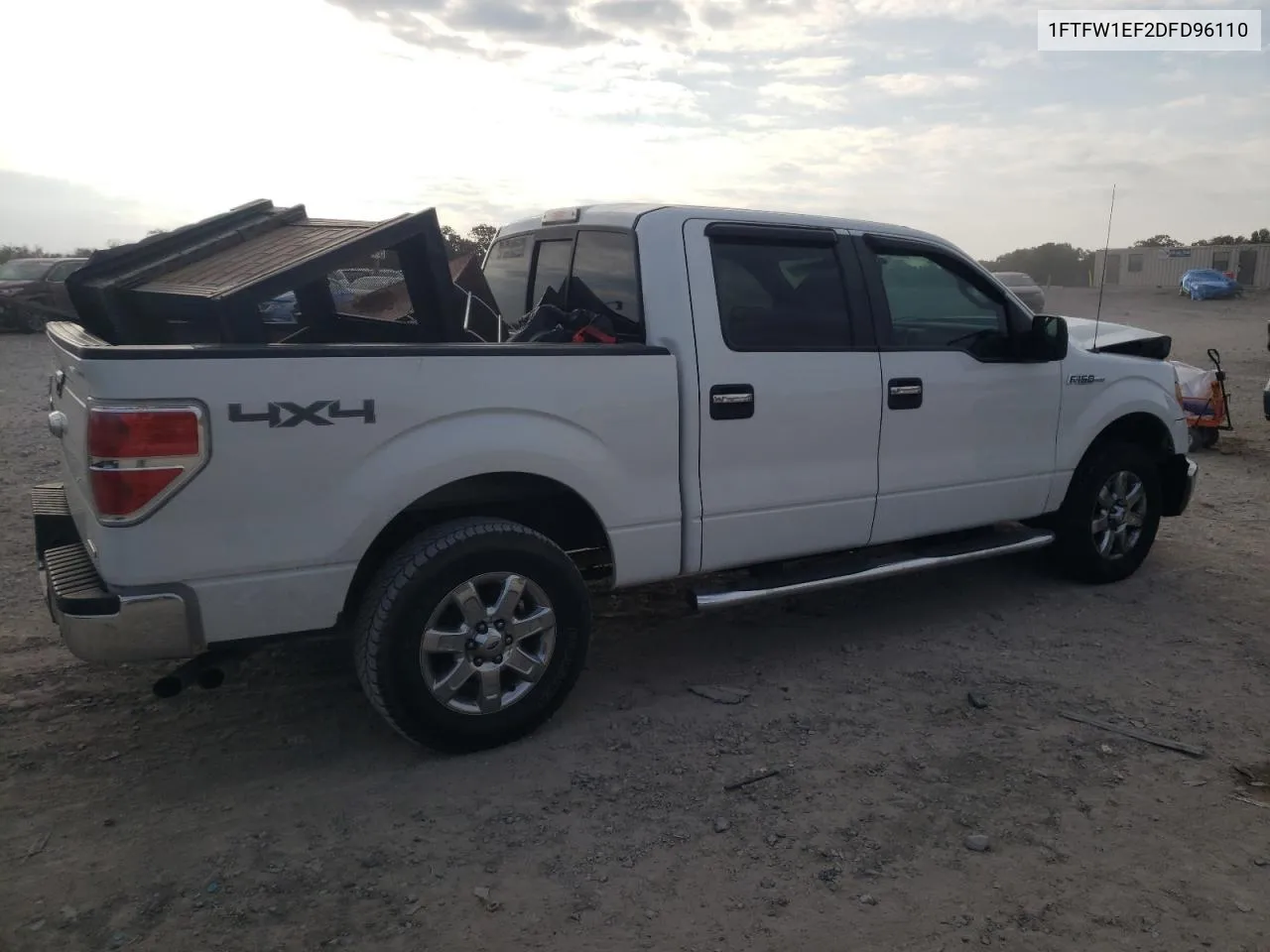 2013 Ford F150 Supercrew VIN: 1FTFW1EF2DFD96110 Lot: 78097574