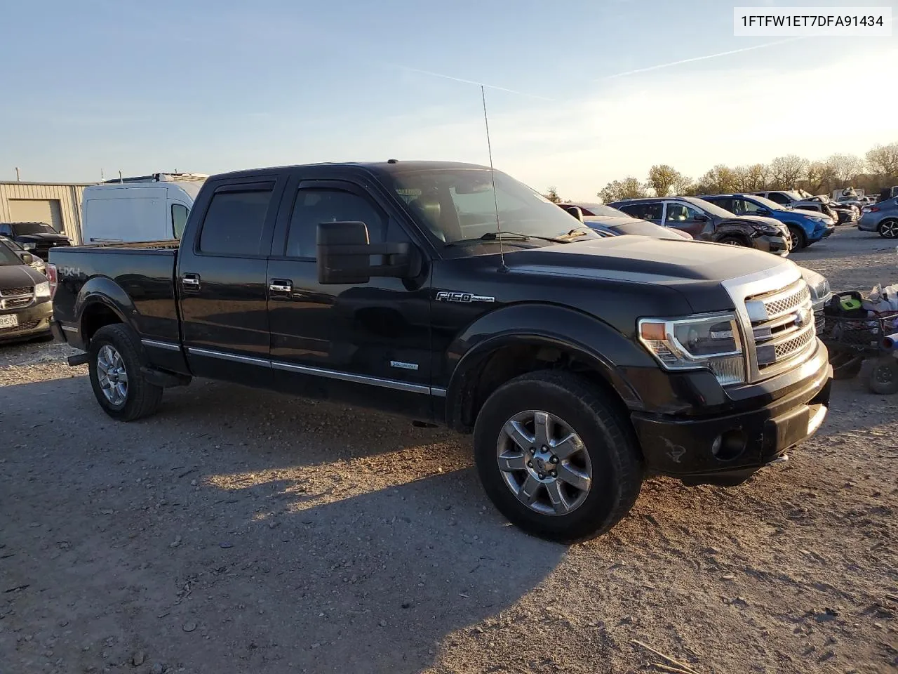 2013 Ford F150 Supercrew VIN: 1FTFW1ET7DFA91434 Lot: 78156334