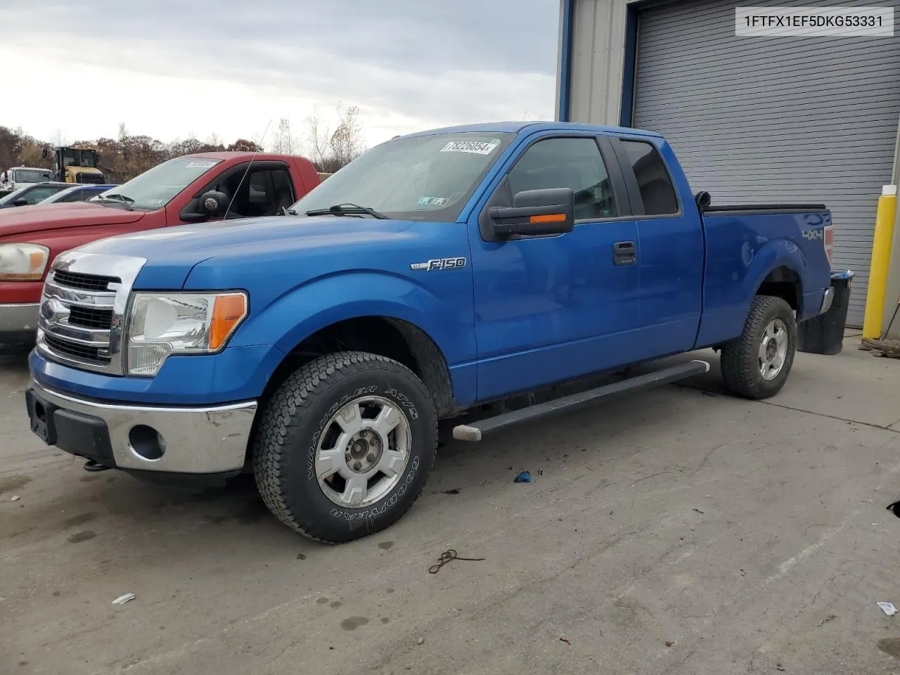 2013 Ford F150 Super Cab VIN: 1FTFX1EF5DKG53331 Lot: 78226054