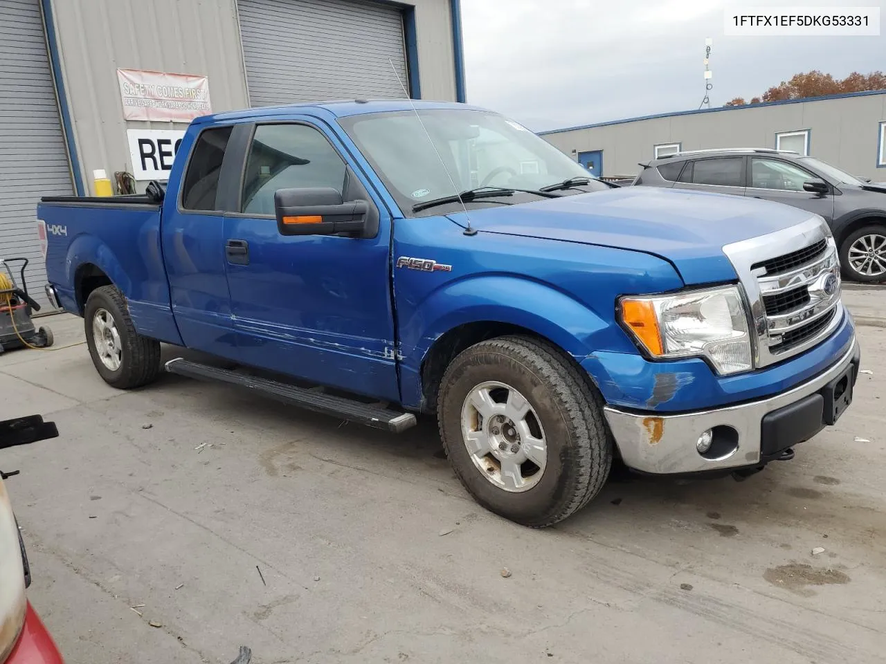 2013 Ford F150 Super Cab VIN: 1FTFX1EF5DKG53331 Lot: 78226054