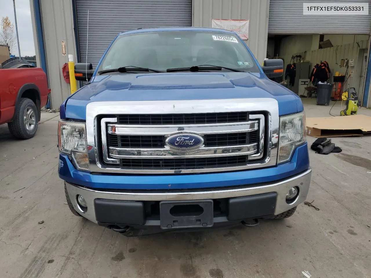 2013 Ford F150 Super Cab VIN: 1FTFX1EF5DKG53331 Lot: 78226054