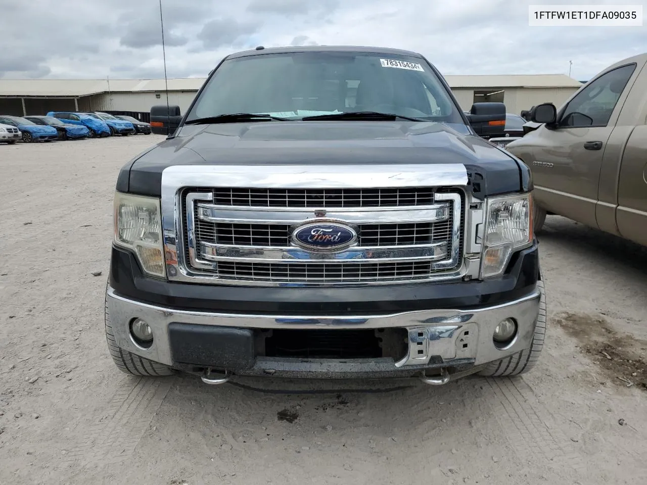 2013 Ford F150 Supercrew VIN: 1FTFW1ET1DFA09035 Lot: 78315434