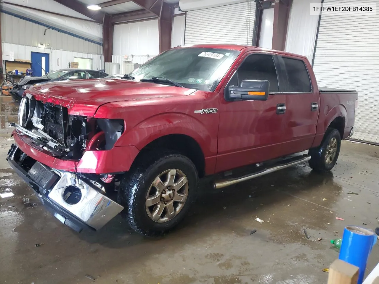 2013 Ford F150 Supercrew VIN: 1FTFW1EF2DFB14385 Lot: 78349764