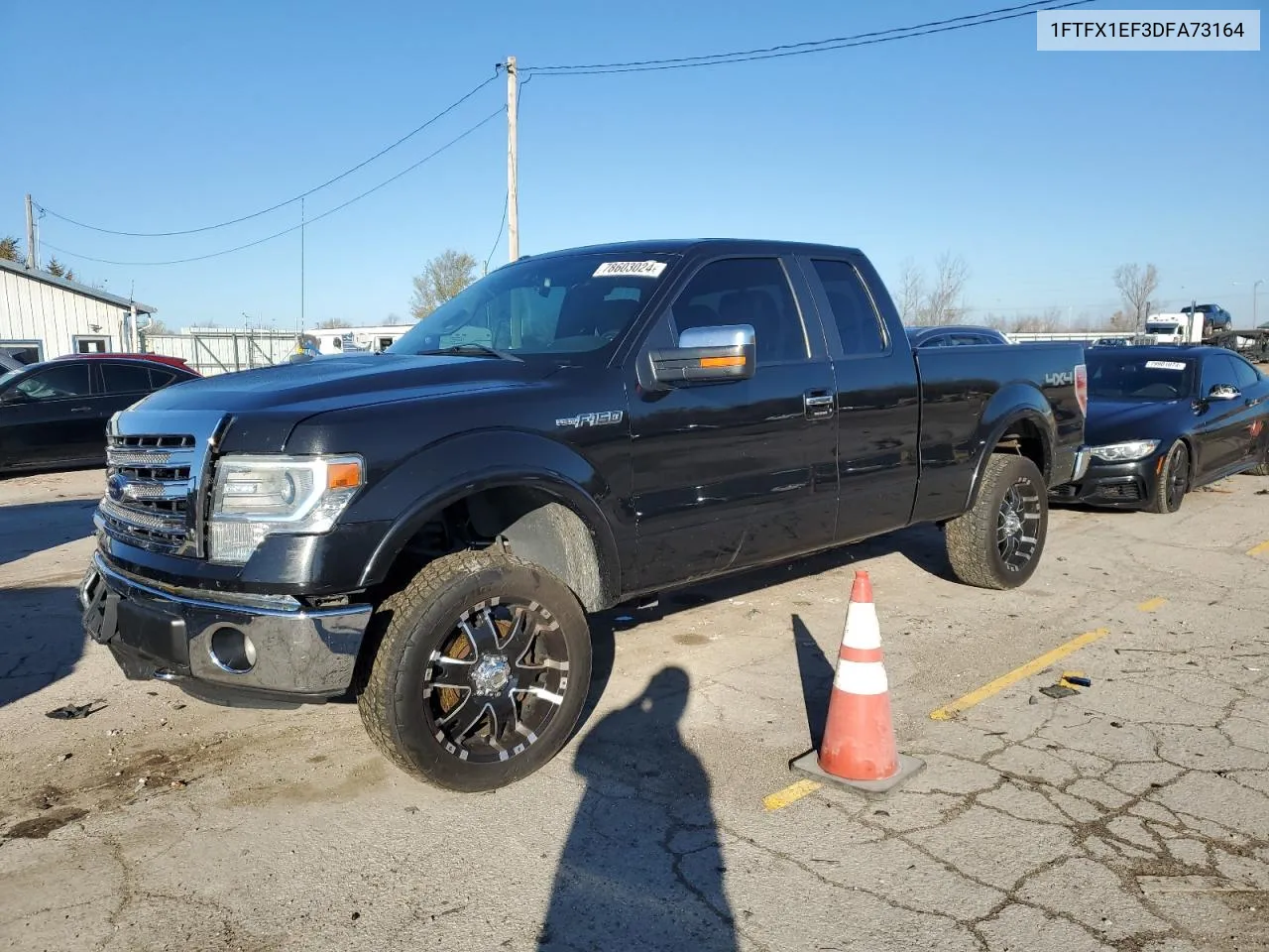 2013 Ford F150 Super Cab VIN: 1FTFX1EF3DFA73164 Lot: 78603024