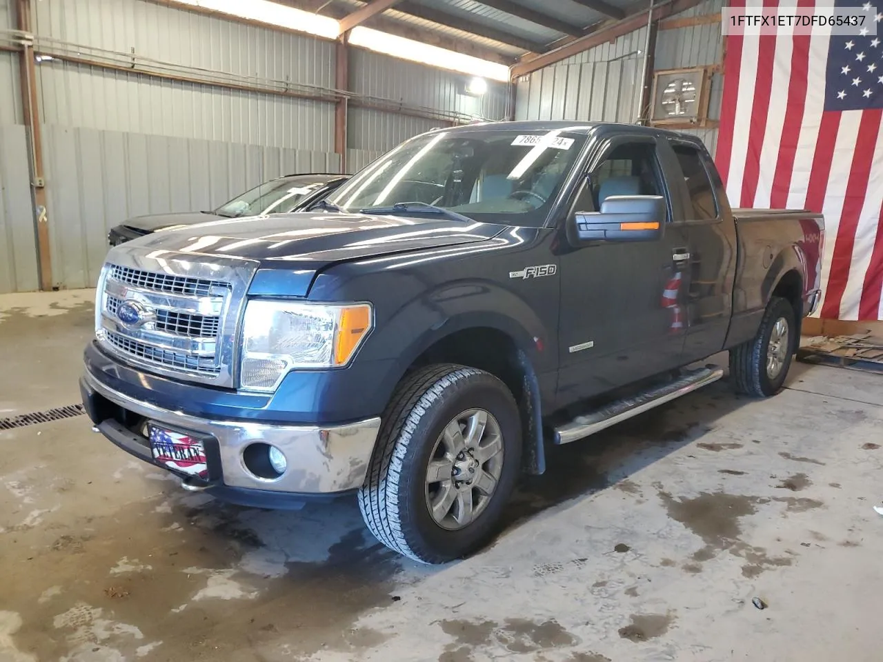 2013 Ford F150 Super Cab VIN: 1FTFX1ET7DFD65437 Lot: 78652924