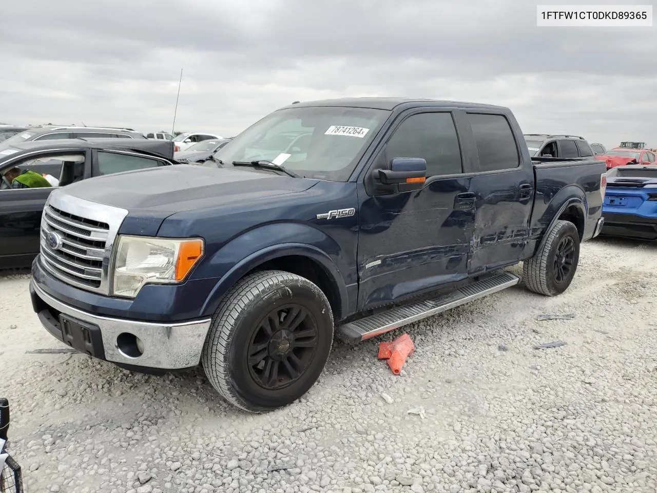 2013 Ford F-150 Lari VIN: 1FTFW1CT0DKD89365 Lot: 78741264