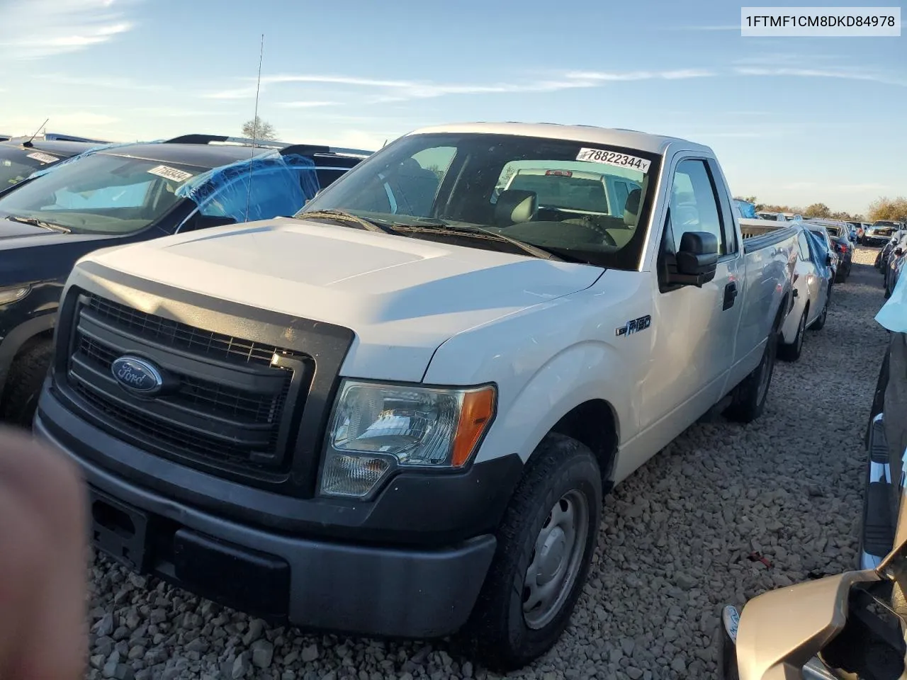 2013 Ford F150 VIN: 1FTMF1CM8DKD84978 Lot: 78822344