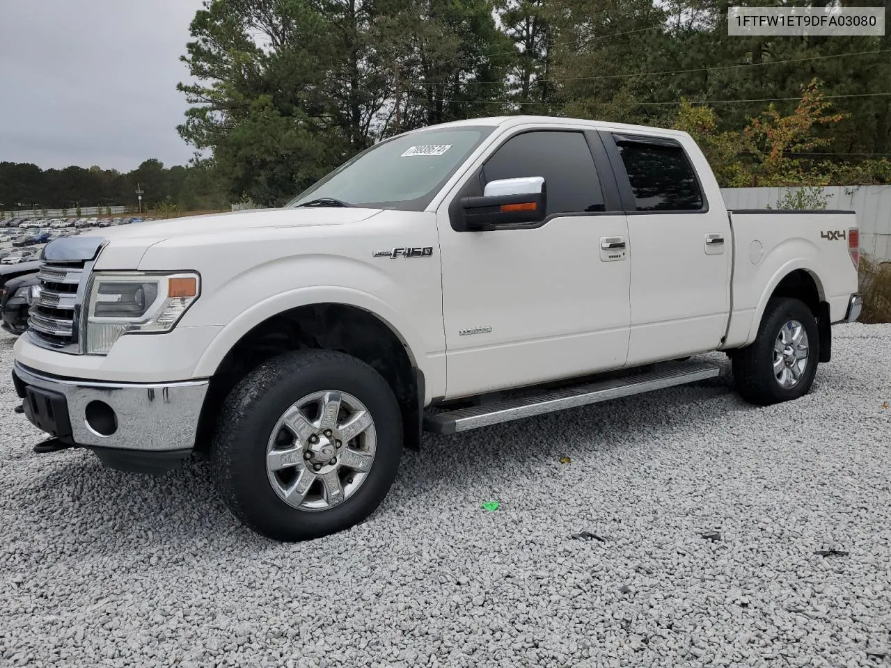 2013 Ford F150 Supercrew VIN: 1FTFW1ET9DFA03080 Lot: 78938674