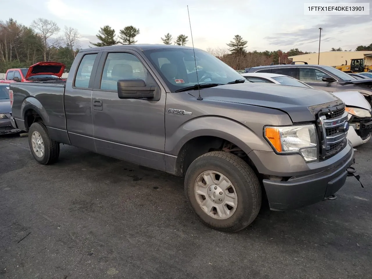 2013 Ford F150 Super Cab VIN: 1FTFX1EF4DKE13901 Lot: 79012954