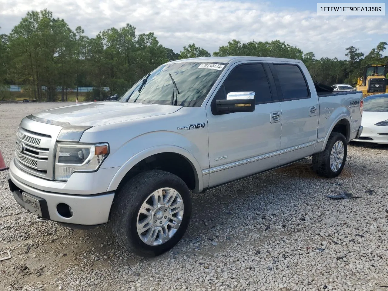 2013 Ford F150 Supercrew VIN: 1FTFW1ET9DFA13589 Lot: 79133474