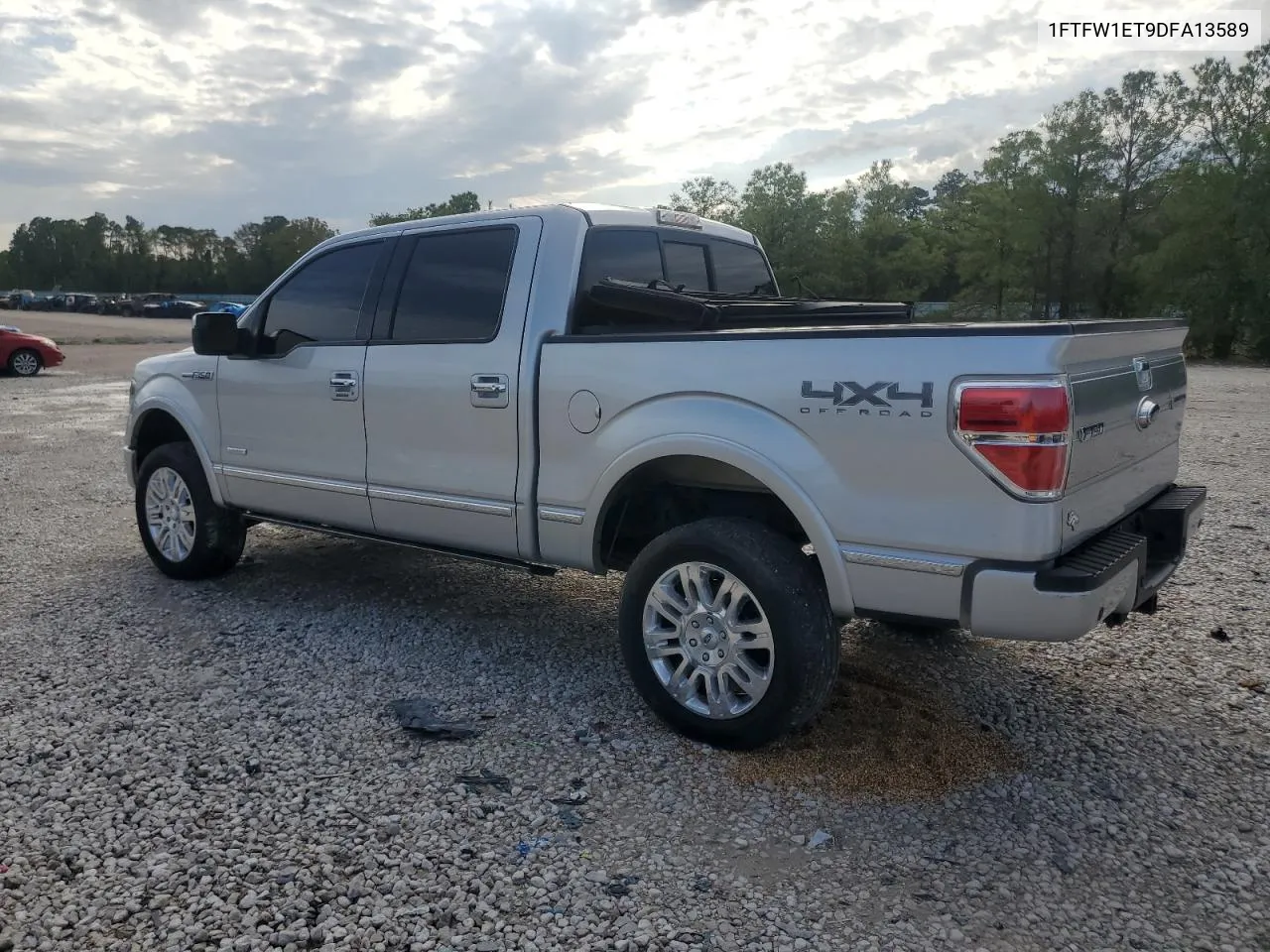 2013 Ford F150 Supercrew VIN: 1FTFW1ET9DFA13589 Lot: 79133474