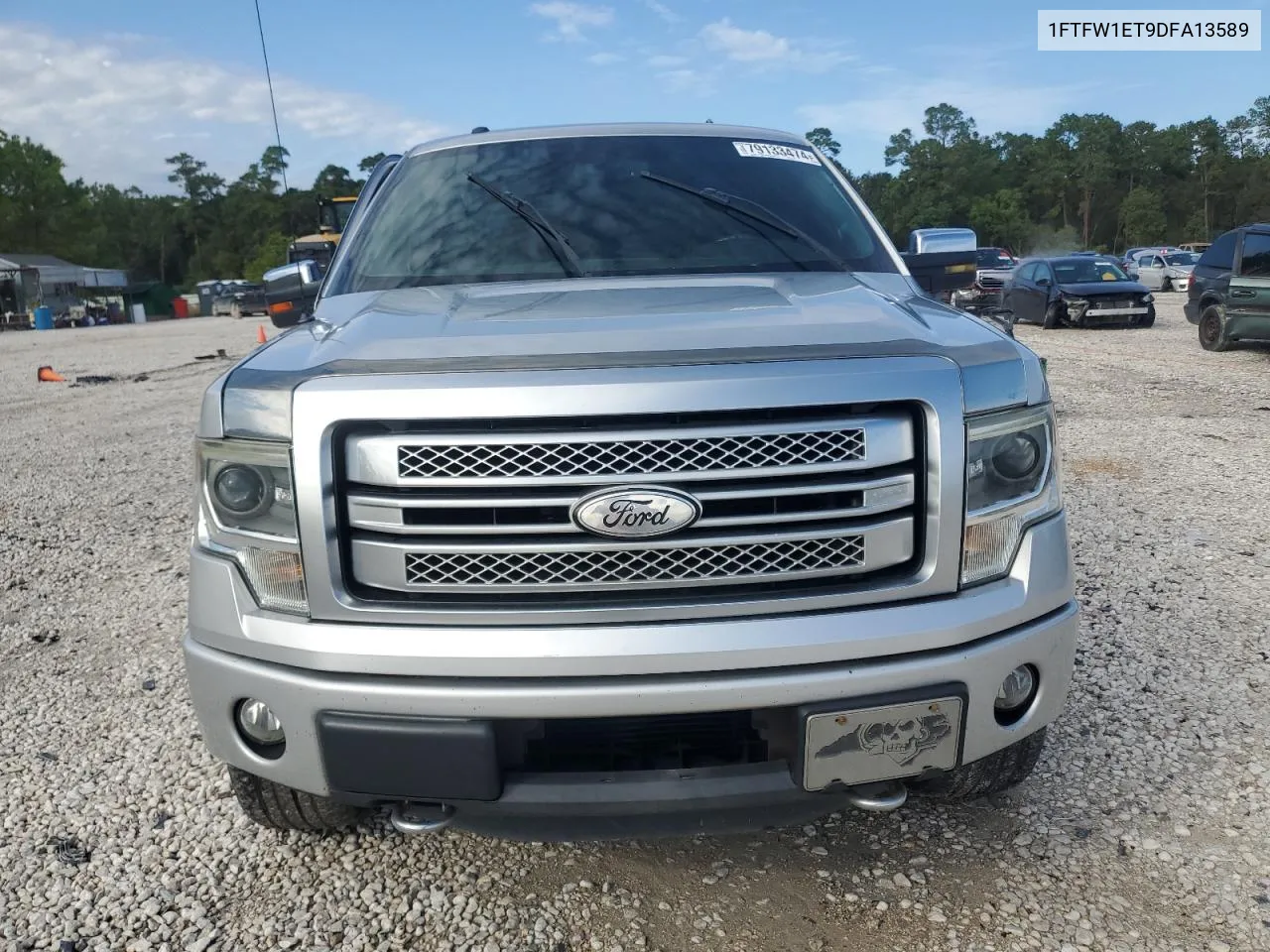 2013 Ford F150 Supercrew VIN: 1FTFW1ET9DFA13589 Lot: 79133474