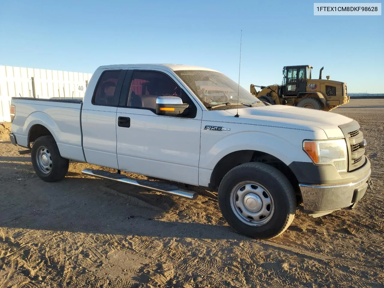 2013 Ford F150 Super Cab VIN: 1FTEX1CM8DKF98628 Lot: 79141834