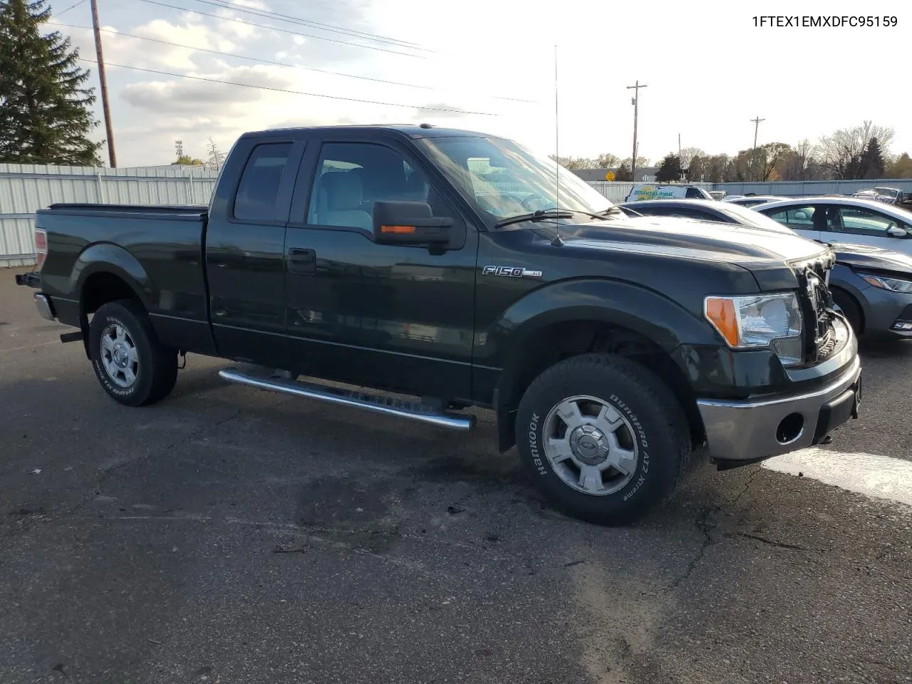 2013 Ford F150 Super Cab VIN: 1FTEX1EMXDFC95159 Lot: 79229094