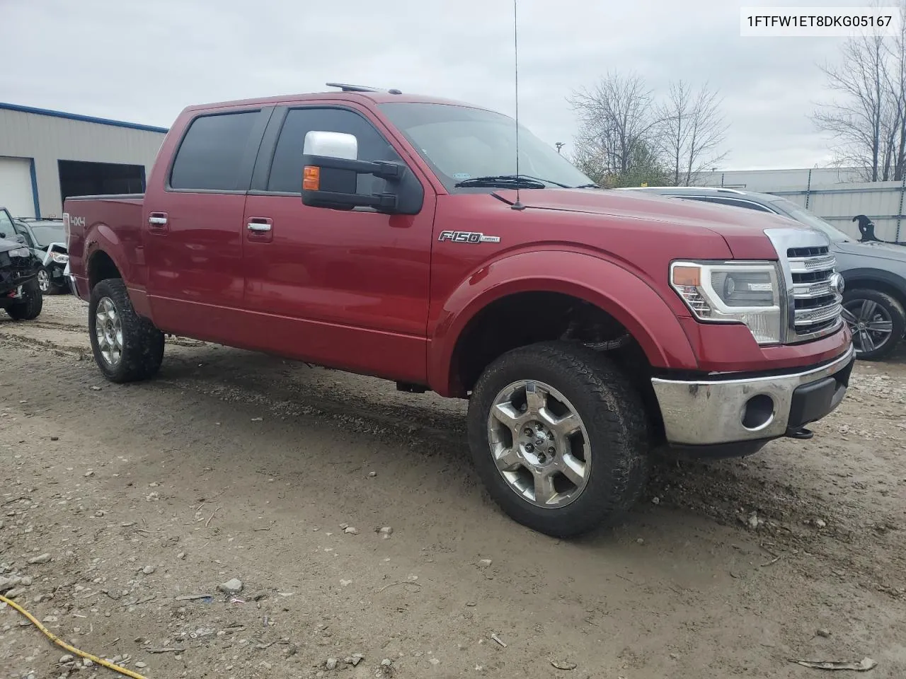 2013 Ford F150 Supercrew VIN: 1FTFW1ET8DKG05167 Lot: 79448604