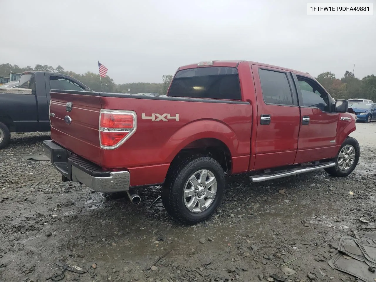 2013 Ford F150 Supercrew VIN: 1FTFW1ET9DFA49881 Lot: 79487064