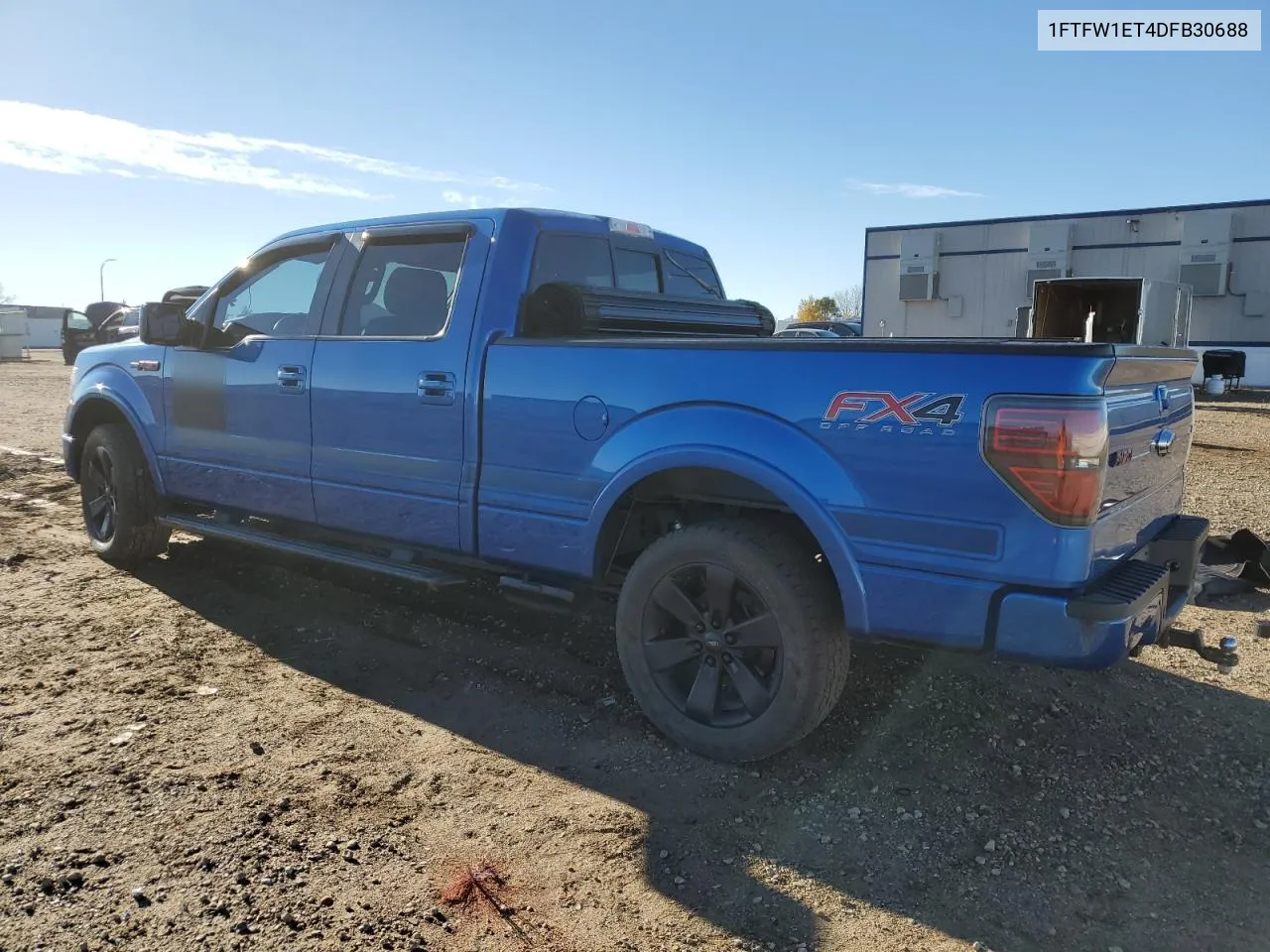 2013 Ford F150 Supercrew VIN: 1FTFW1ET4DFB30688 Lot: 79671744