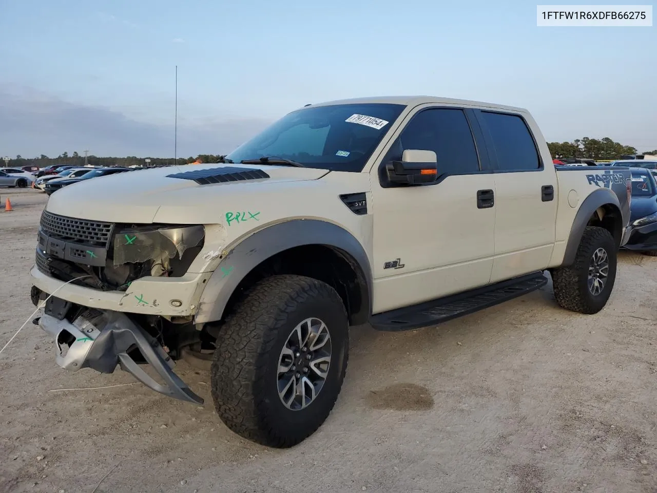 2013 Ford F150 Svt Raptor VIN: 1FTFW1R6XDFB66275 Lot: 79771054