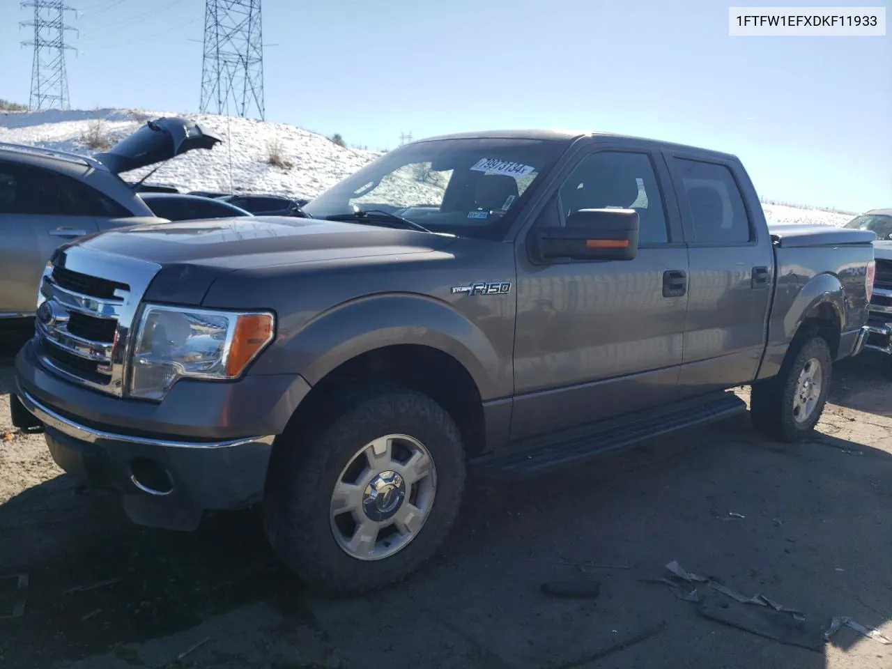 2013 Ford F150 Supercrew VIN: 1FTFW1EFXDKF11933 Lot: 79973134