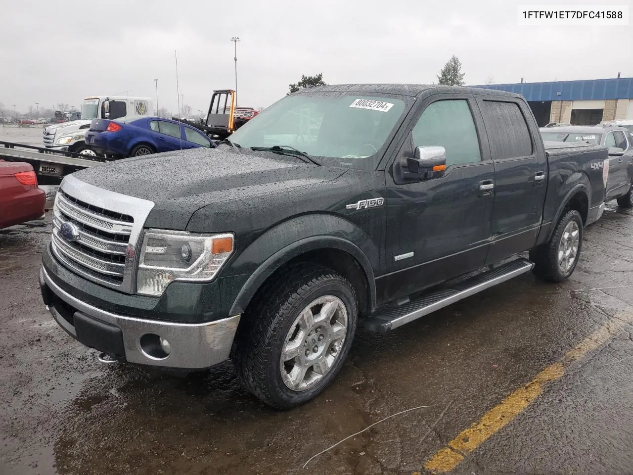 2013 Ford F150 Supercrew VIN: 1FTFW1ET7DFC41588 Lot: 80032704