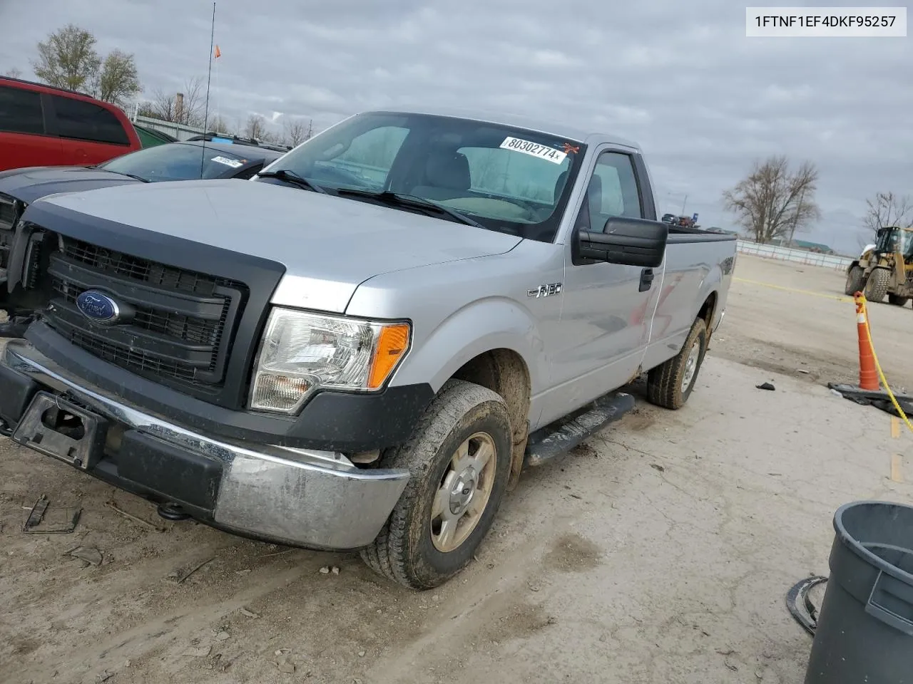 2013 Ford F150 VIN: 1FTNF1EF4DKF95257 Lot: 80302774