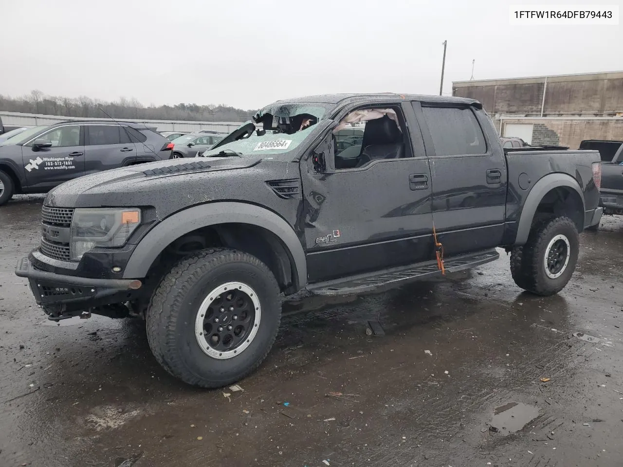 2013 Ford F150 Svt Raptor VIN: 1FTFW1R64DFB79443 Lot: 80486564