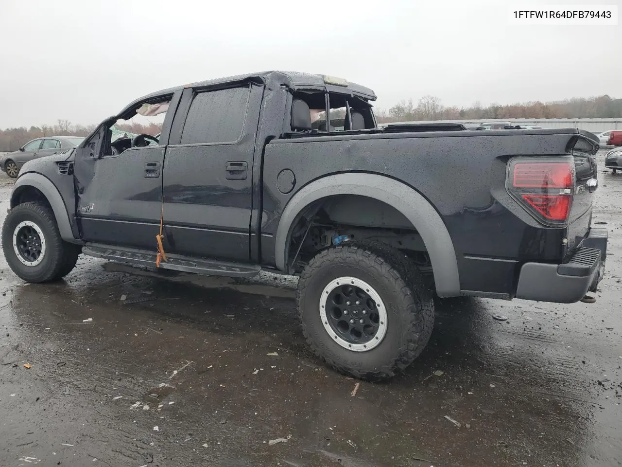 2013 Ford F150 Svt Raptor VIN: 1FTFW1R64DFB79443 Lot: 80486564