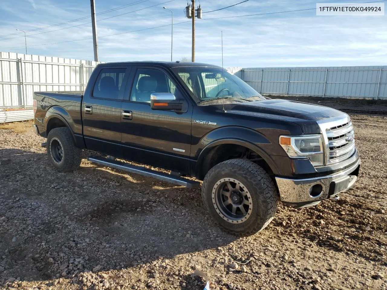 2013 Ford F150 Supercrew VIN: 1FTFW1ET0DKG49924 Lot: 81052854