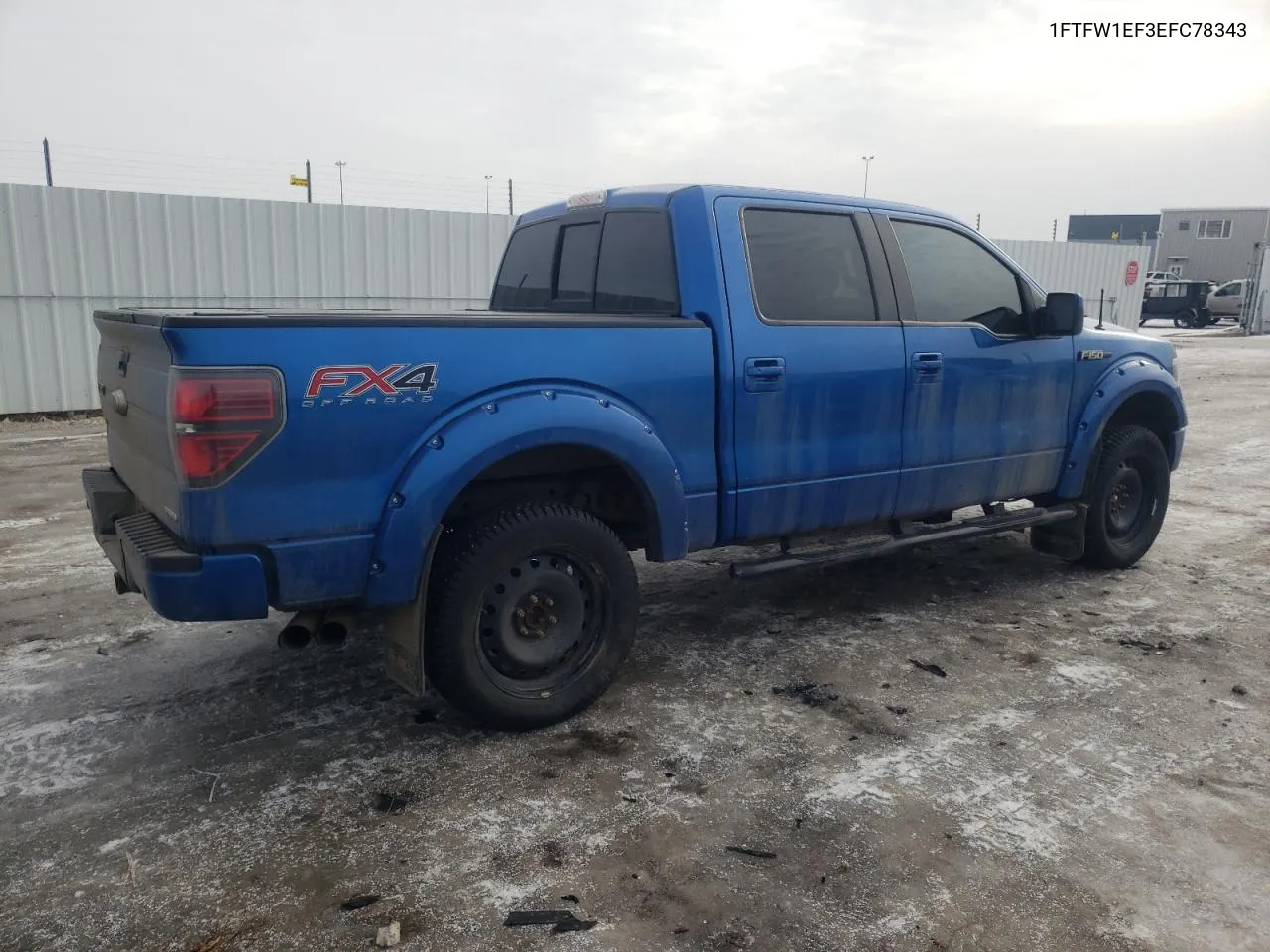 1FTFW1EF3EFC78343 2014 Ford F150 Supercrew