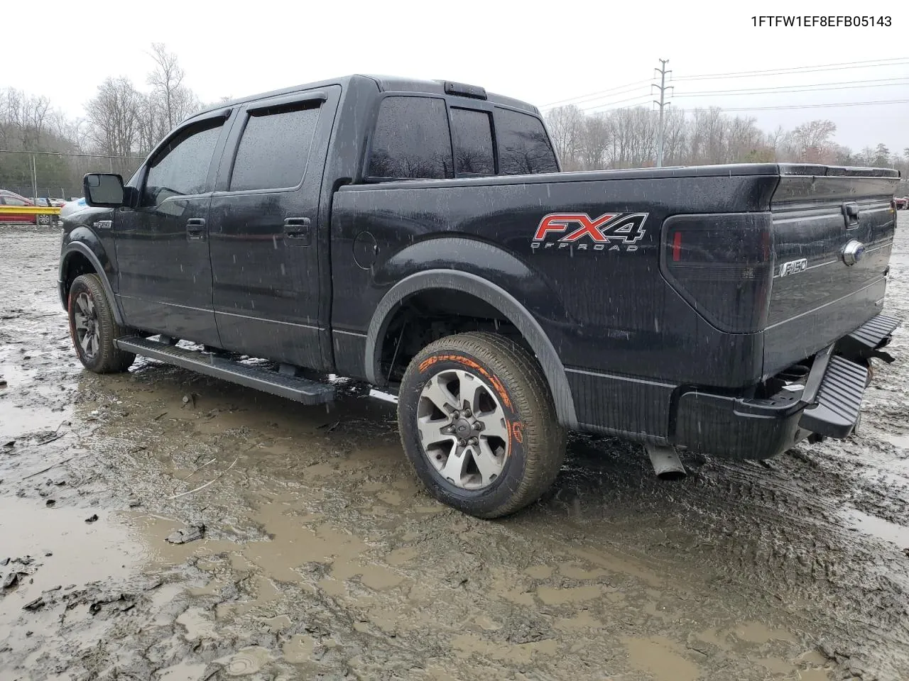 2014 Ford F150 Supercrew VIN: 1FTFW1EF8EFB05143 Lot: 45738334